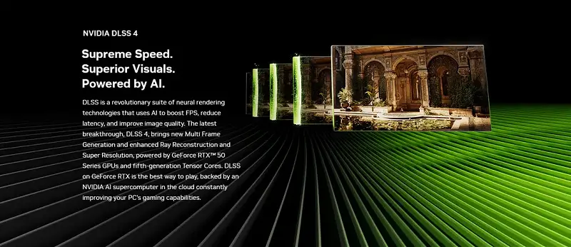 Công nghệ DLSS 4.0 tối ưu hình ảnh và FPS